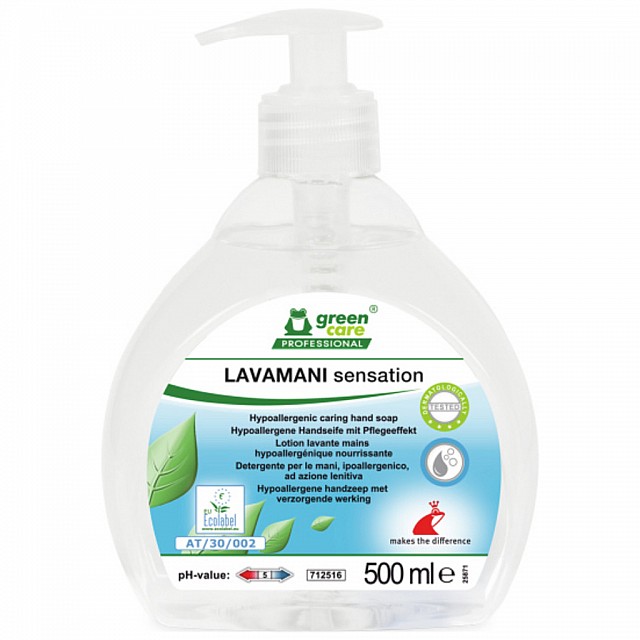 Green Care Lavamani sensation handzeep 500ml - 10 stuks