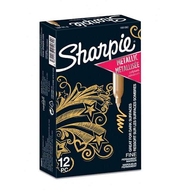 SHARPIE PERM MARK METAL F GOUD
