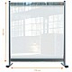 NOBO BUR.SCHERM PVC 770X860MM