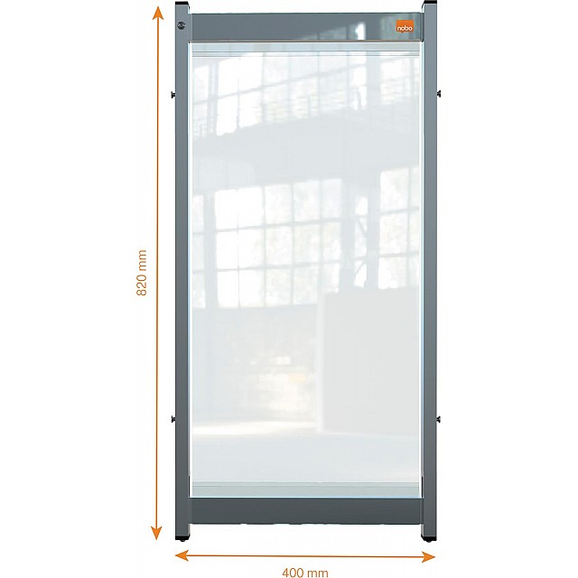 NOBO BUR.SCHERM PVC 400X820MM