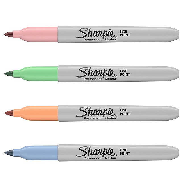 SHARPIE PERM MARKER PASTEL 4
