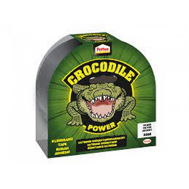 PATTEX CROC TAPE GRIJS 20M