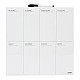 DESQ MAGNETISCHE WEEKPLANNER 35X35 cm