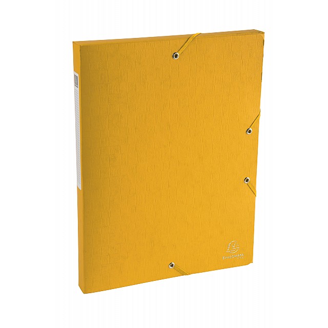 EXAC BOX KARTON 25MM GEEL