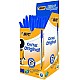 BIC CRISTAL BALPEN BLAUW/50ST