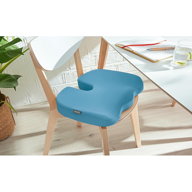 LEITZ COSY ERGO STOELKUSSEN SEREEN BLAUW