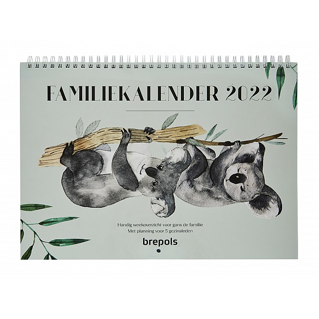 BREPOLS KALENDER GEZINS/ FAMILIE WEEK