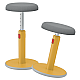 LEITZ COSY ERGO ACTIEVE ZIT:STA KRUK WARM GEEL