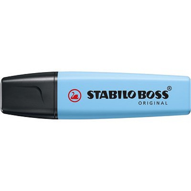 STABILO BOSS 10ST PASTEL BREEZY BLUE NETTO