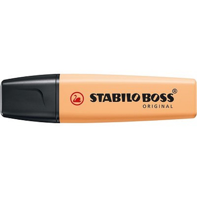 STABILO BOSS 10ST PASTEL PALE ORANGE NETTO