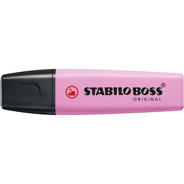 STABILO BOSS 10ST PASTEL FROZEN FUCHSIA NETTO