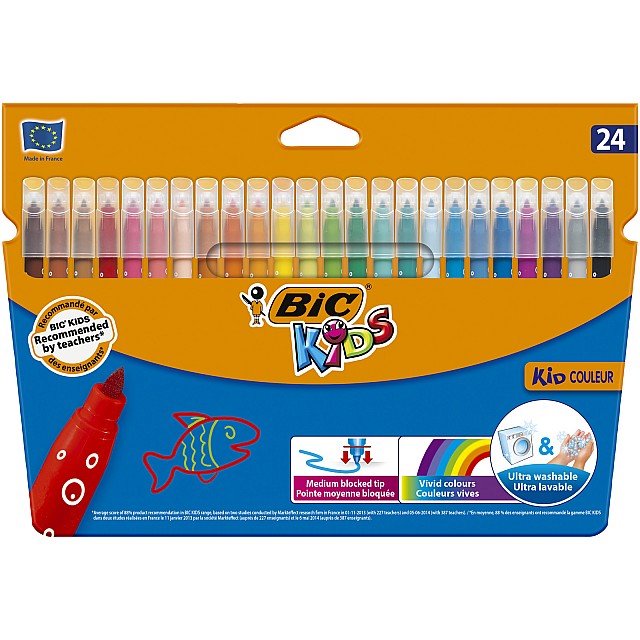 24 KLEURSTIFTEN KID COULEUR M