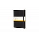 MOLESKINE XL NOTES RULED HARD BLACK