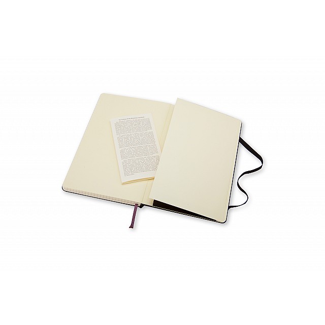 MOLESKINE L NOTES SQUARED HARD BLACK