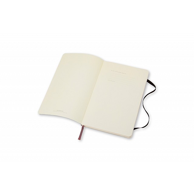 MOLESKINE L NOTES RULED SOFT BLACK