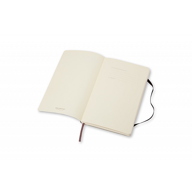 MOLESKINE L NOTES SQUARED SOFT BLACK