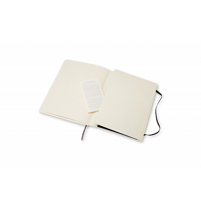 MOLESKINE XL NOTES RULED SOFT BLACK