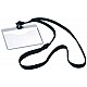 D10 NAAMBORD TEXTIELBAND ZWART