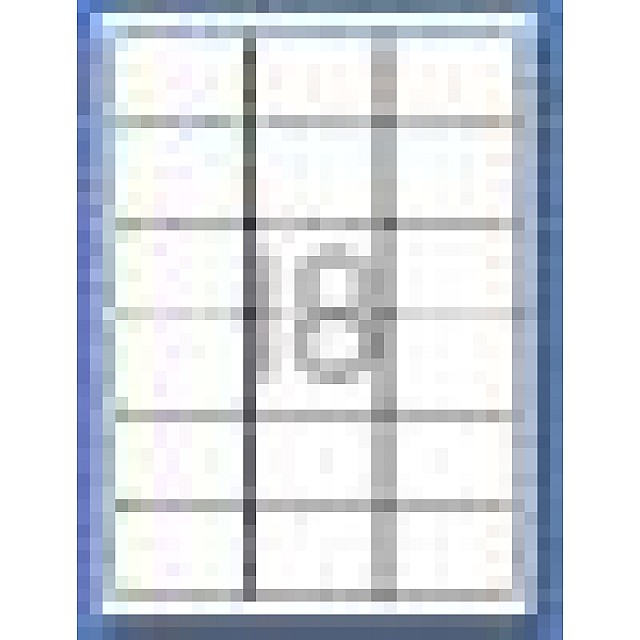 DECADRY ETIKET 63.5x46.6MM 18/vel 100VEL