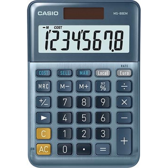 CASIO BUREAUREKENM MS88EM