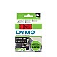 DYMO TAPE 9MM 40917 ZWART/ROOD