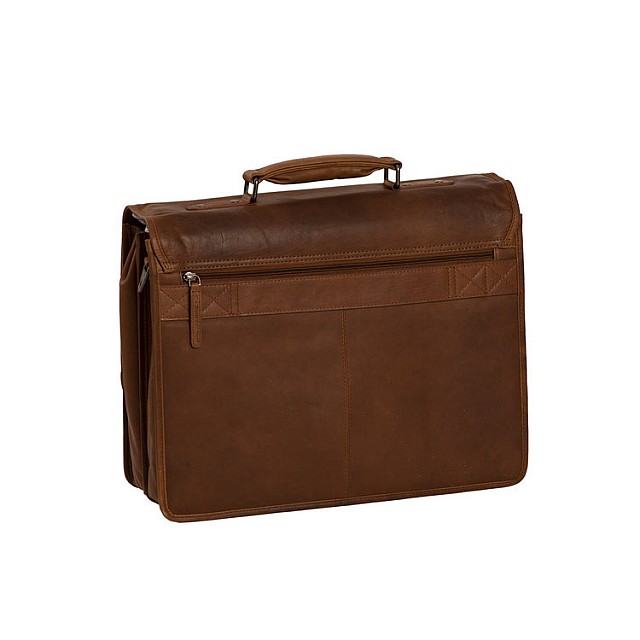 CHESTERFIELD LAPTOPBAG SHAY COGNAC