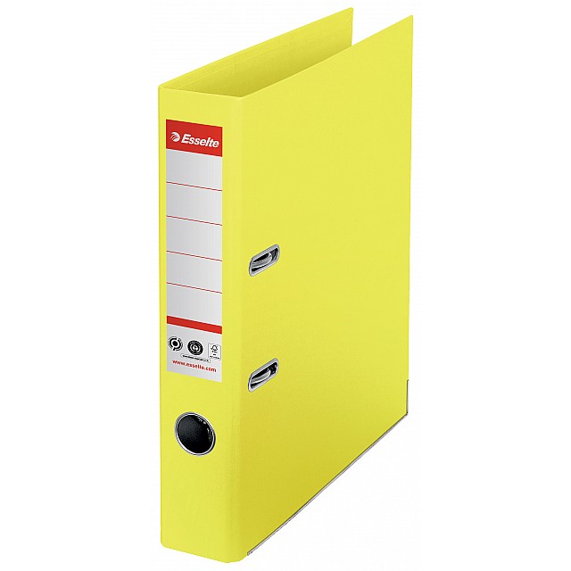 ESSELTE ORDNER C02 COMP 50MM GEEL 10ST