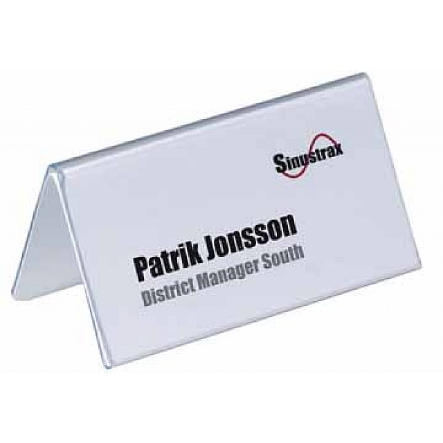 DURABLE TAFELNAAMBORD 52X100 pst