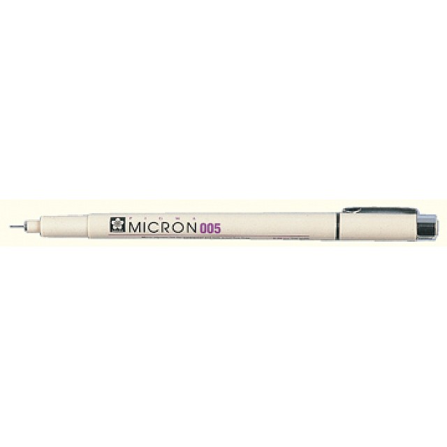 TEKENSTIFT PIGMA ZWART 0,2MM