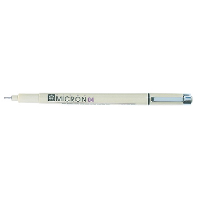 TEKENSTIFT PIGMA ZWART 0,4MM