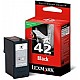 LEXMARK 42 inktcartridge zwart standard capacity 220 paginas