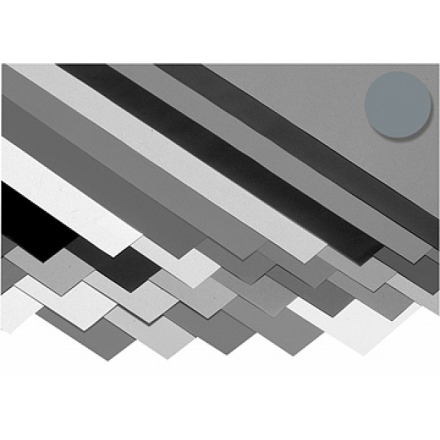 P.10 FOTOKART. 50X70CM D.GRIJS
