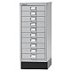 BISLEY 10-LADENKAST A4 GRIJS Z/SLOT                         
