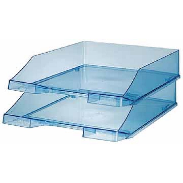 BRIEVENBAK HAN C4 TRANSP BLAUW