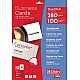 DECADRY VISITEKAARTJES ONE CLICK MAT 100st