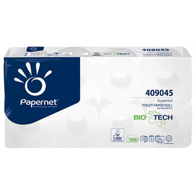 TOILETPAPIER BIO TECH 250V P8