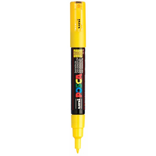 POSCA 1,0 GEEL FIJN MERKSTI