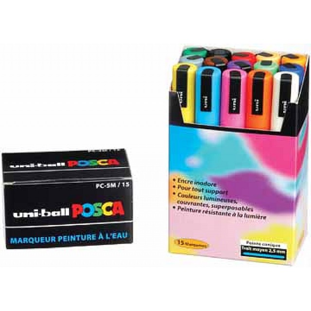 PAINTMARKER POSCA 2,5 15X