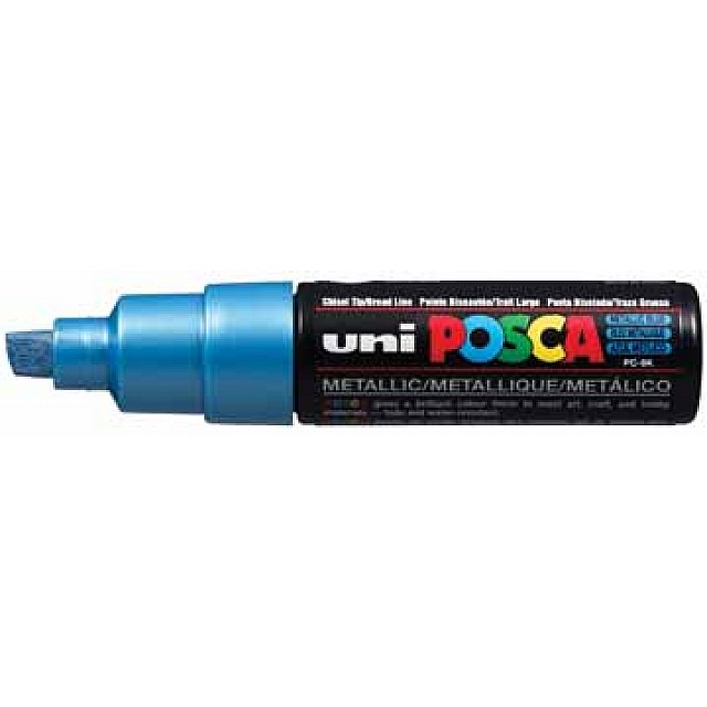 PAINTMARKER POSCA 8 BLAUW MT