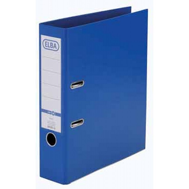 ORDNER A4 BLAUW 80MM ELBA