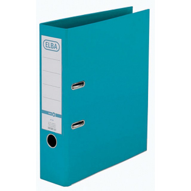 ELBA ORDNER PP A4 80MM TURKOOI