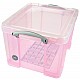 OPBERGDOOS 35L ROZE