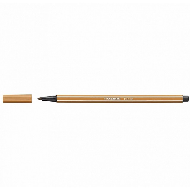 STABILO PEN 68 DONKER OKER
