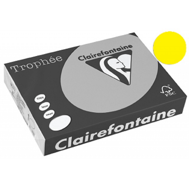 TROPHEE A4 210G GEEL 250V 2220C