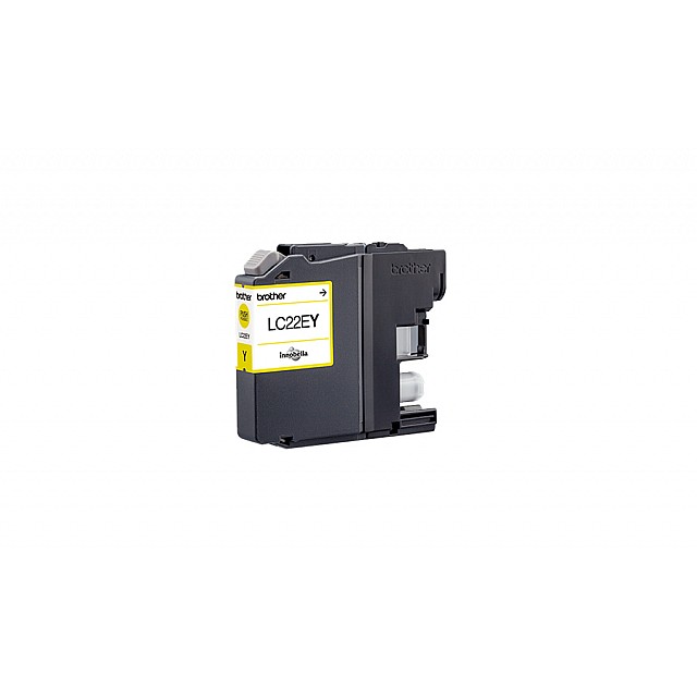 BROTHER LC22EY inkt geel hoge capaciteit 2400 p. voor MFCJ59