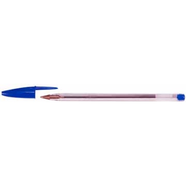 BALPEN BIC BLAUW CRISTAL M