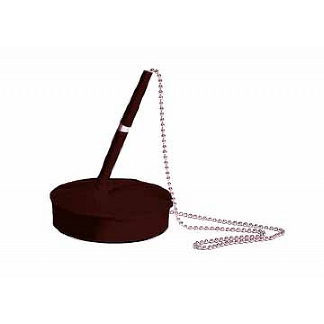 FELL BALPENHOUDER ZWART
