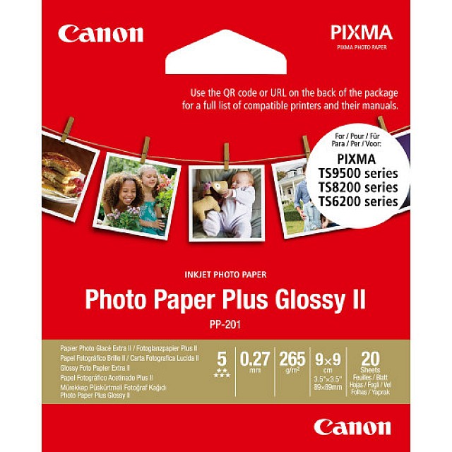 CANON PHOTO PAPER PLUS PP-201
