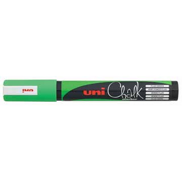 UNI KRIJTMARKER MED GROEN