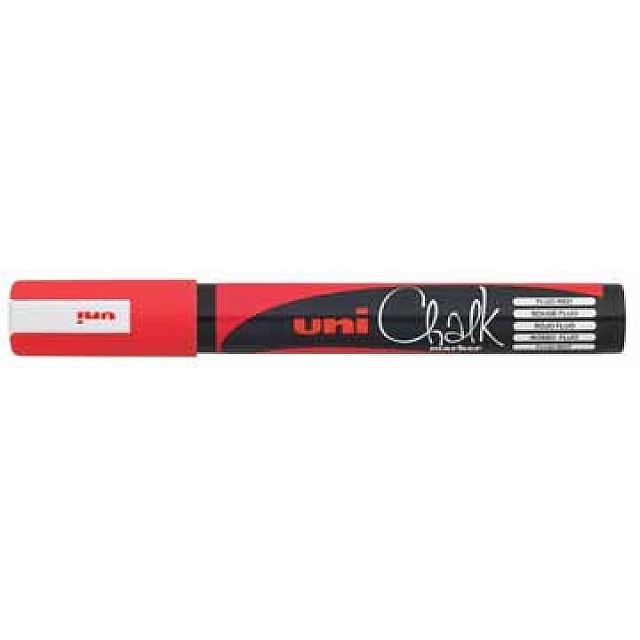 UNI KRIJTMARKER MED ROOD